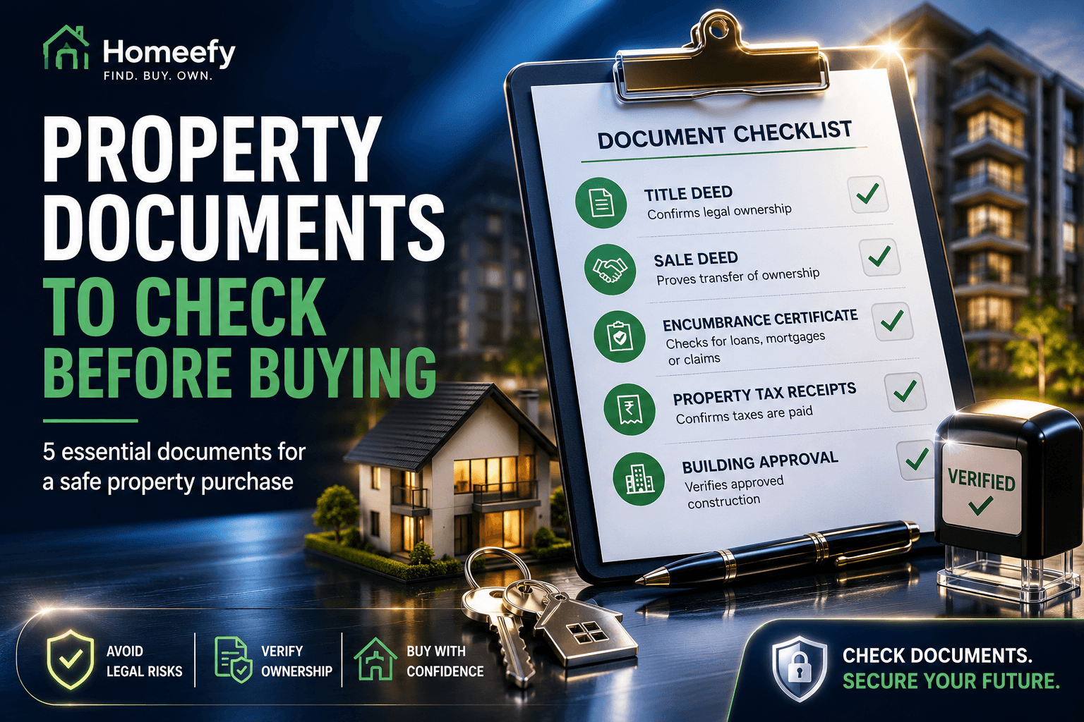 How to Check Property Documents Before Buying
